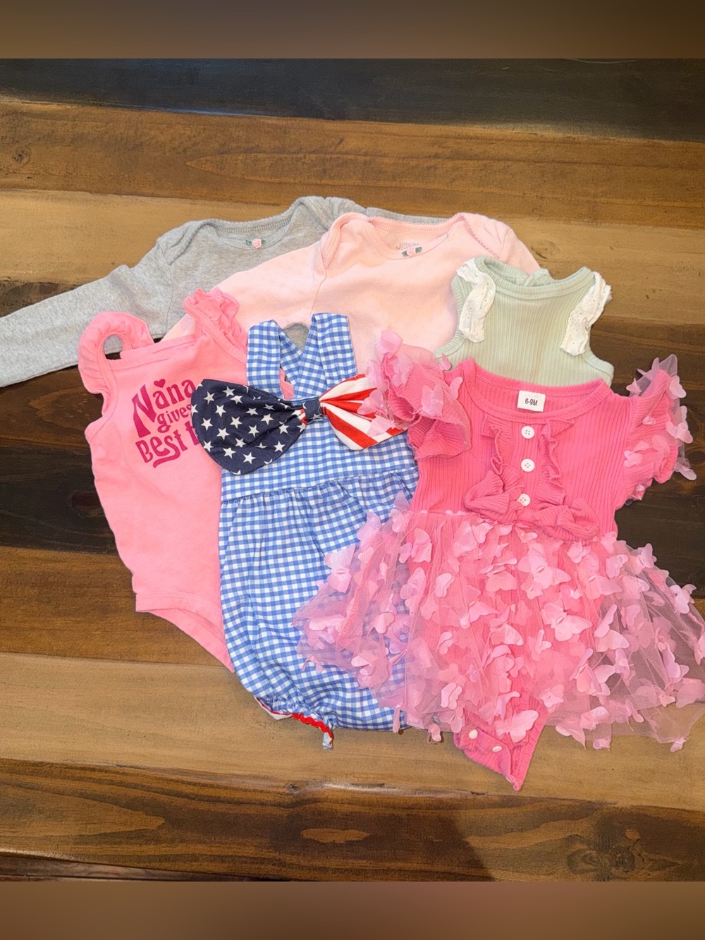 Girls 6–9 & 9 Month Clothing Bundle – Adorable Baby Lot! 💕 - Picture 13 of 16